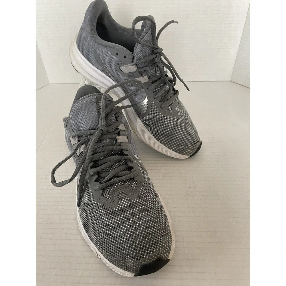 Nike Womens Downshifter 9 AR4947-001 Gray Running Shoes Sneakers Size 9